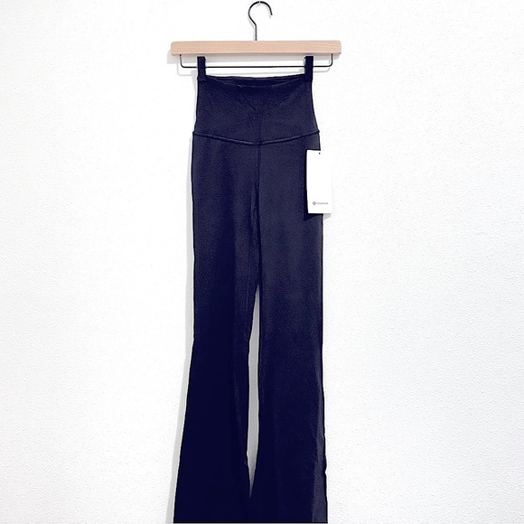 Lululemon Groove Pant SHR Flare Nulu in Black - Picture 3 of 9
